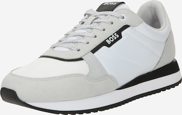 BOSS - Zapatillas deportivas bajas 'Kai' en blanco: frente