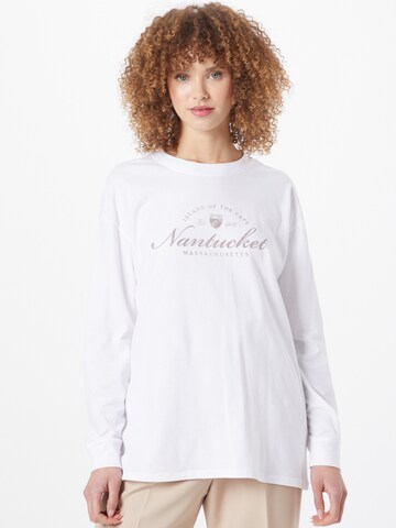 Abercrombie & Fitch Shirt in White: front