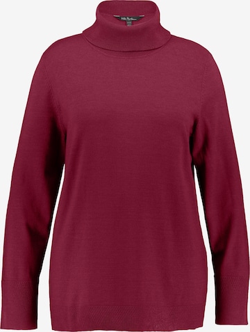 Pull-over Ulla Popken en violet : devant
