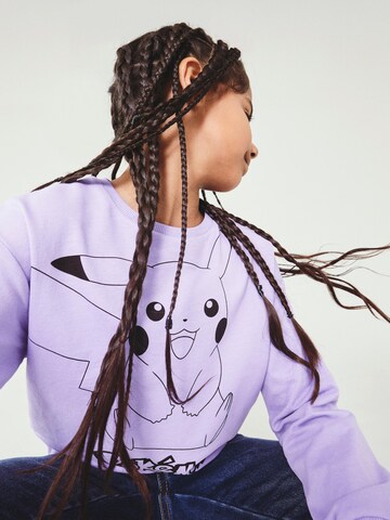 NAME IT Sweatshirt 'Fyri' in Purple