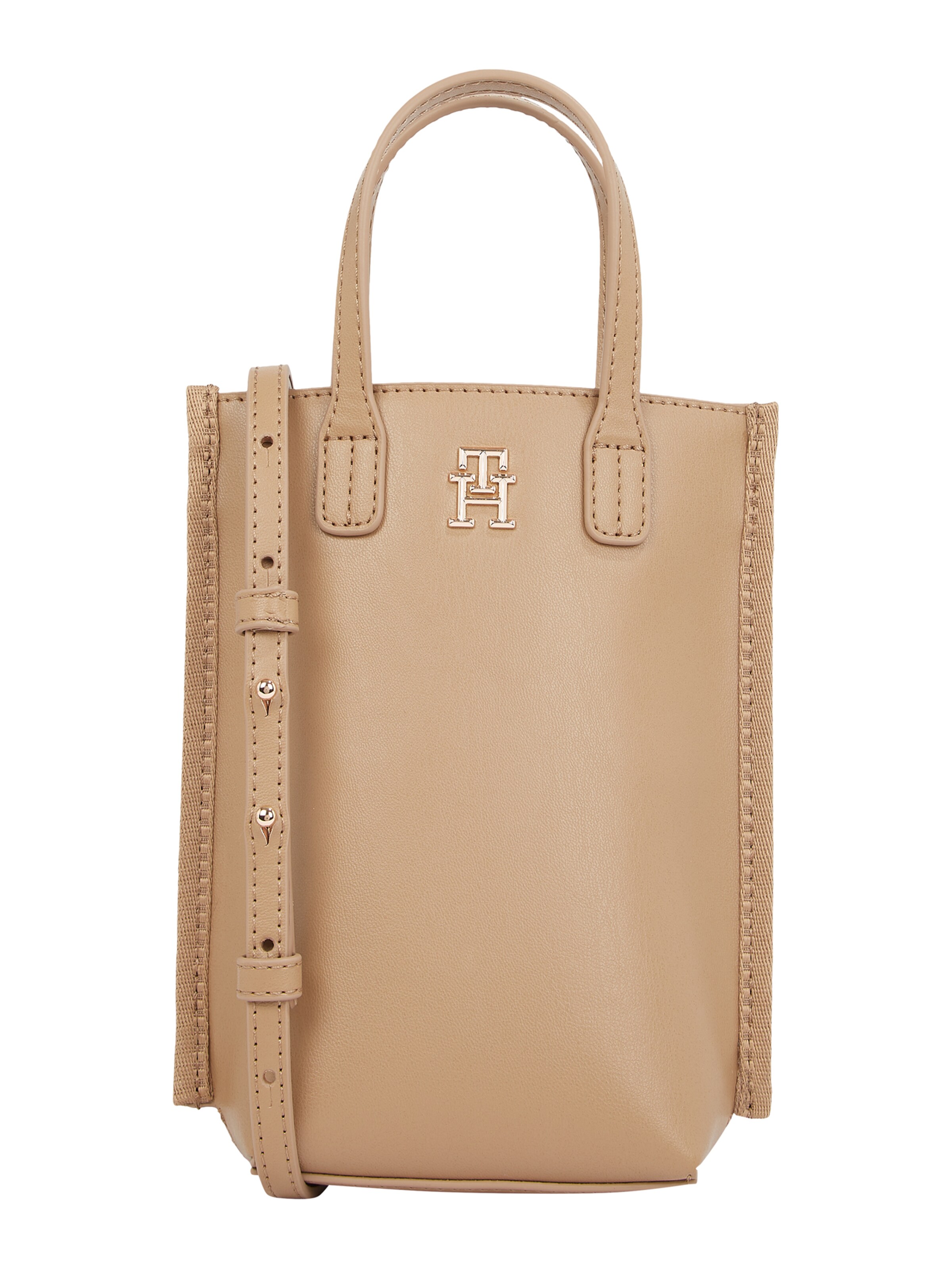 TOMMY HILFIGER Etui na smartfona 'DISTINCT' w kolorze beżowy: przód