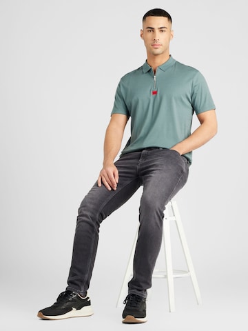 HUGO Shirt 'Deresom 241' in Green