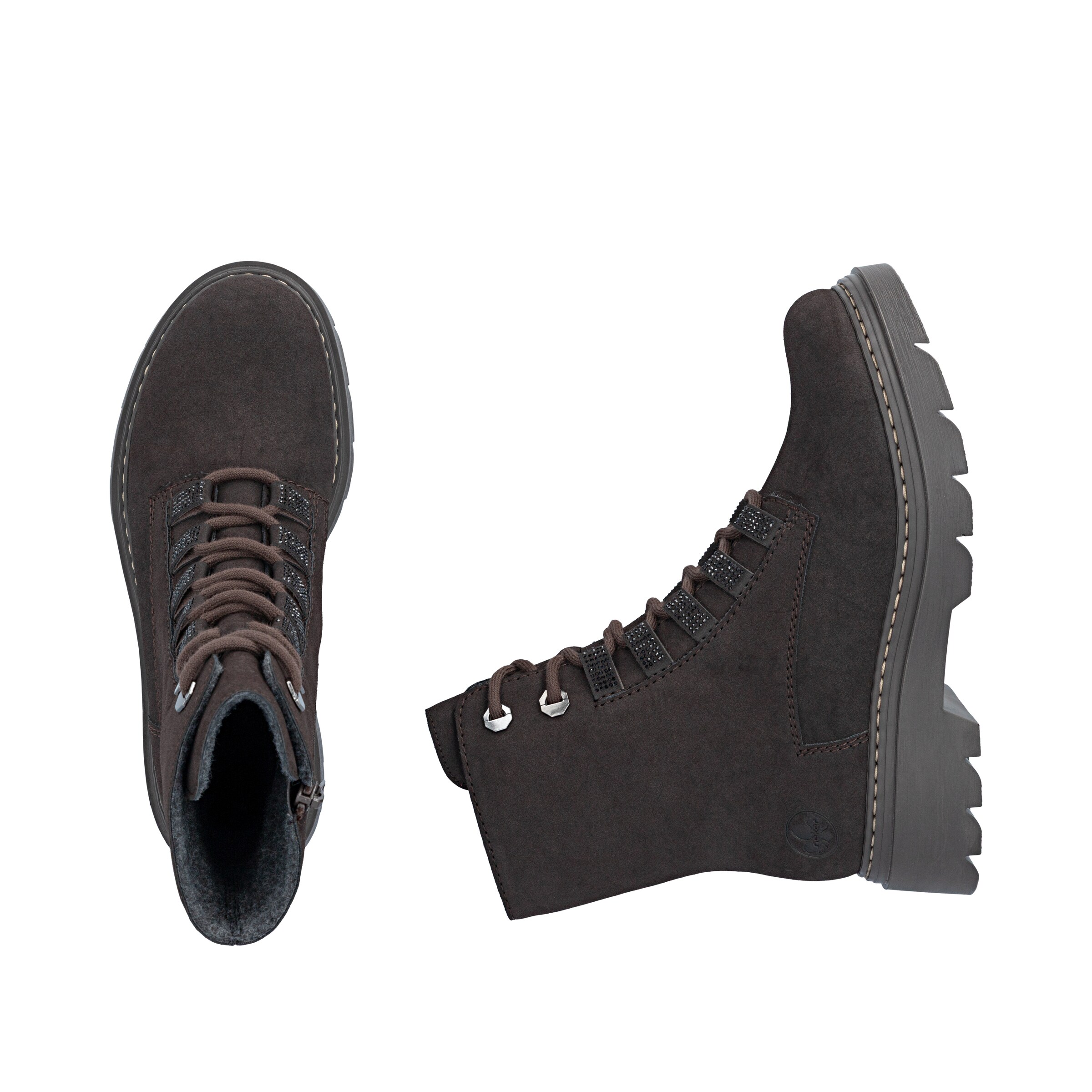 Bottines Rieker en marron