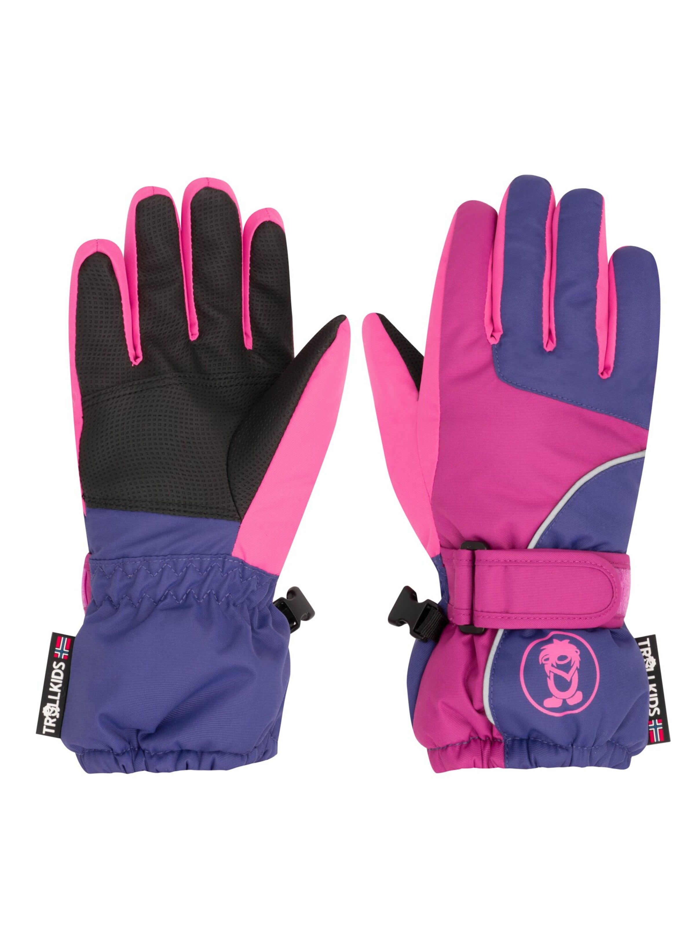 TROLLKIDS Gloves in Purple: front