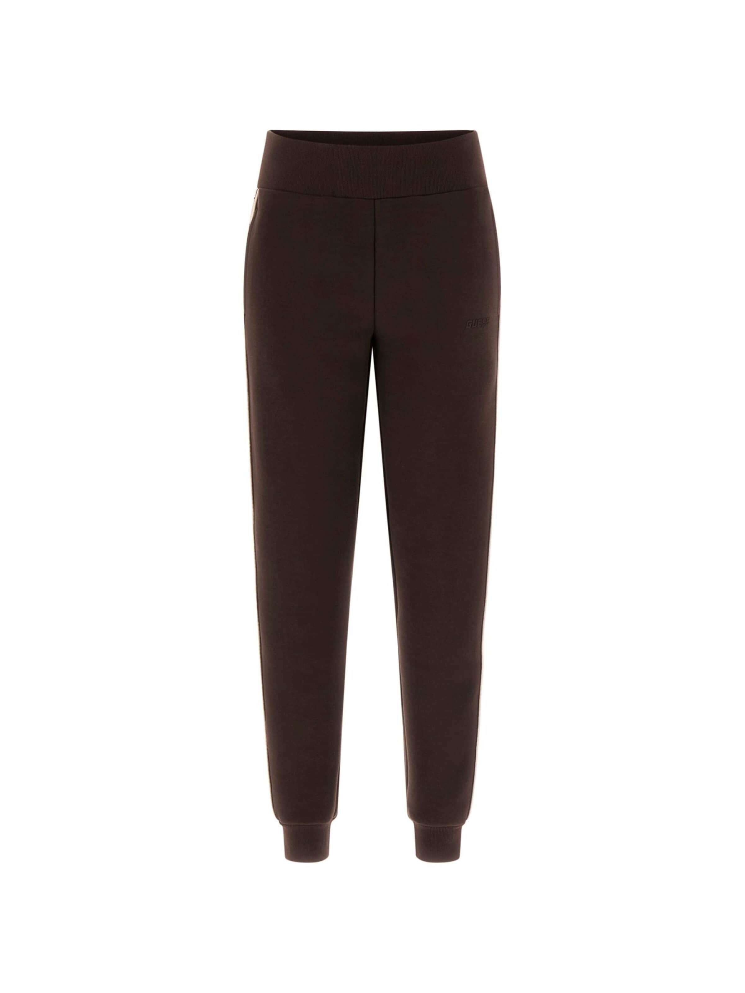 GUESS Regular Sportbroek 'V2YB15KB3P2' in Bruin: voorkant
