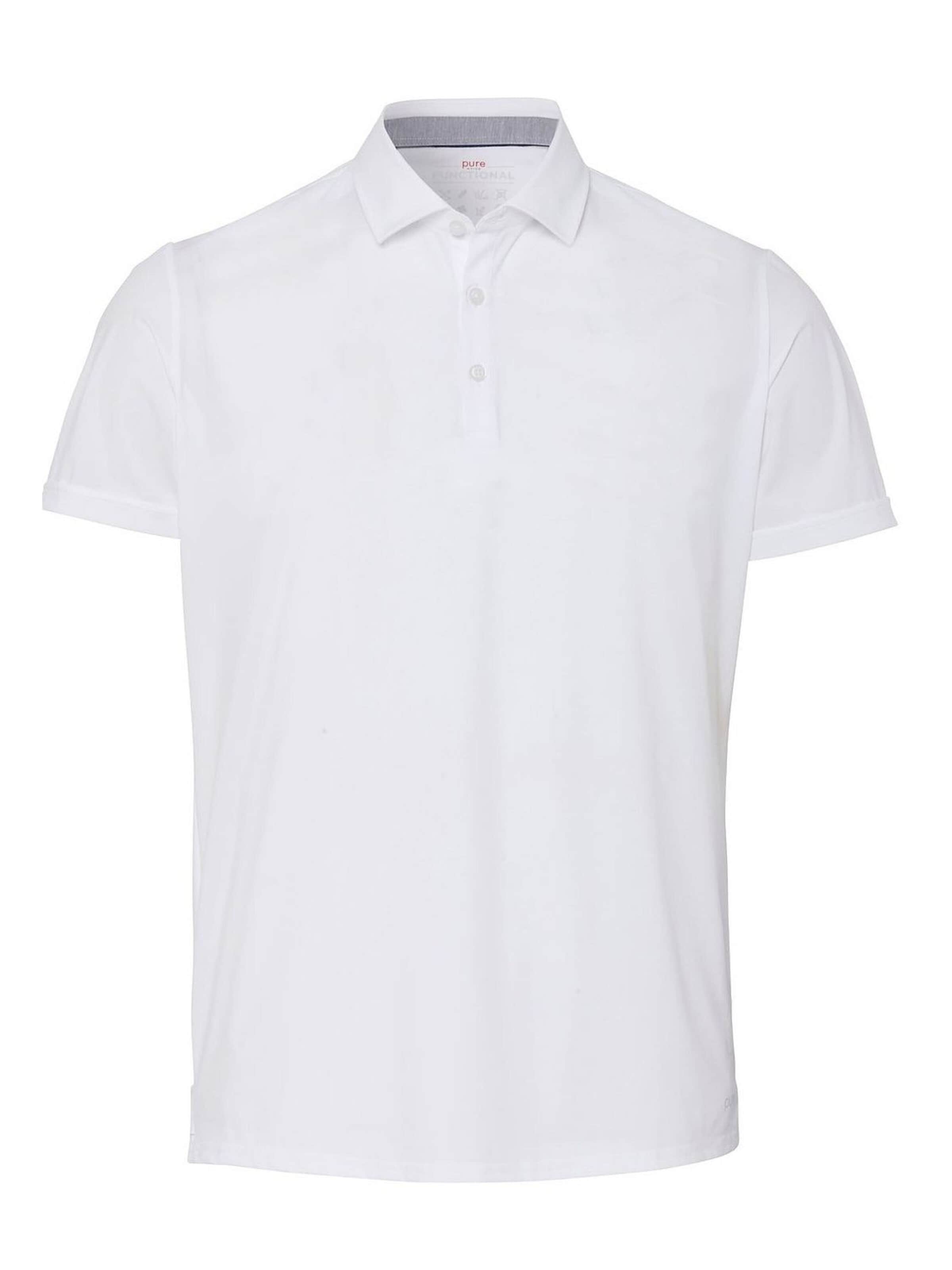 PURE Shirt‌‌‌‌‌‌‌‌ in Weiß: Vorderseite