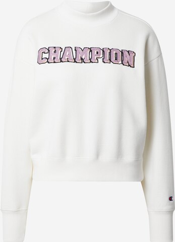 Bluză de molton de la Champion Authentic Athletic Apparel pe bej: față