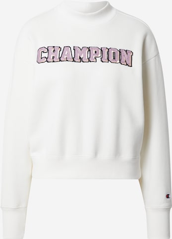 Champion Authentic Athletic Apparel Sweatshirt in Beige: front