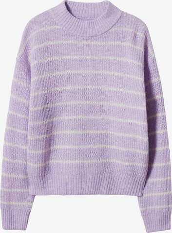 Pull-over 'Josep' MANGO en violet : devant