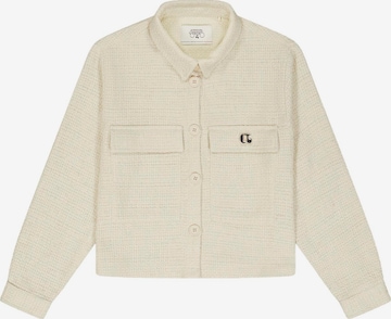Veste mi-saison Le Temps Des Cerises en beige : devant