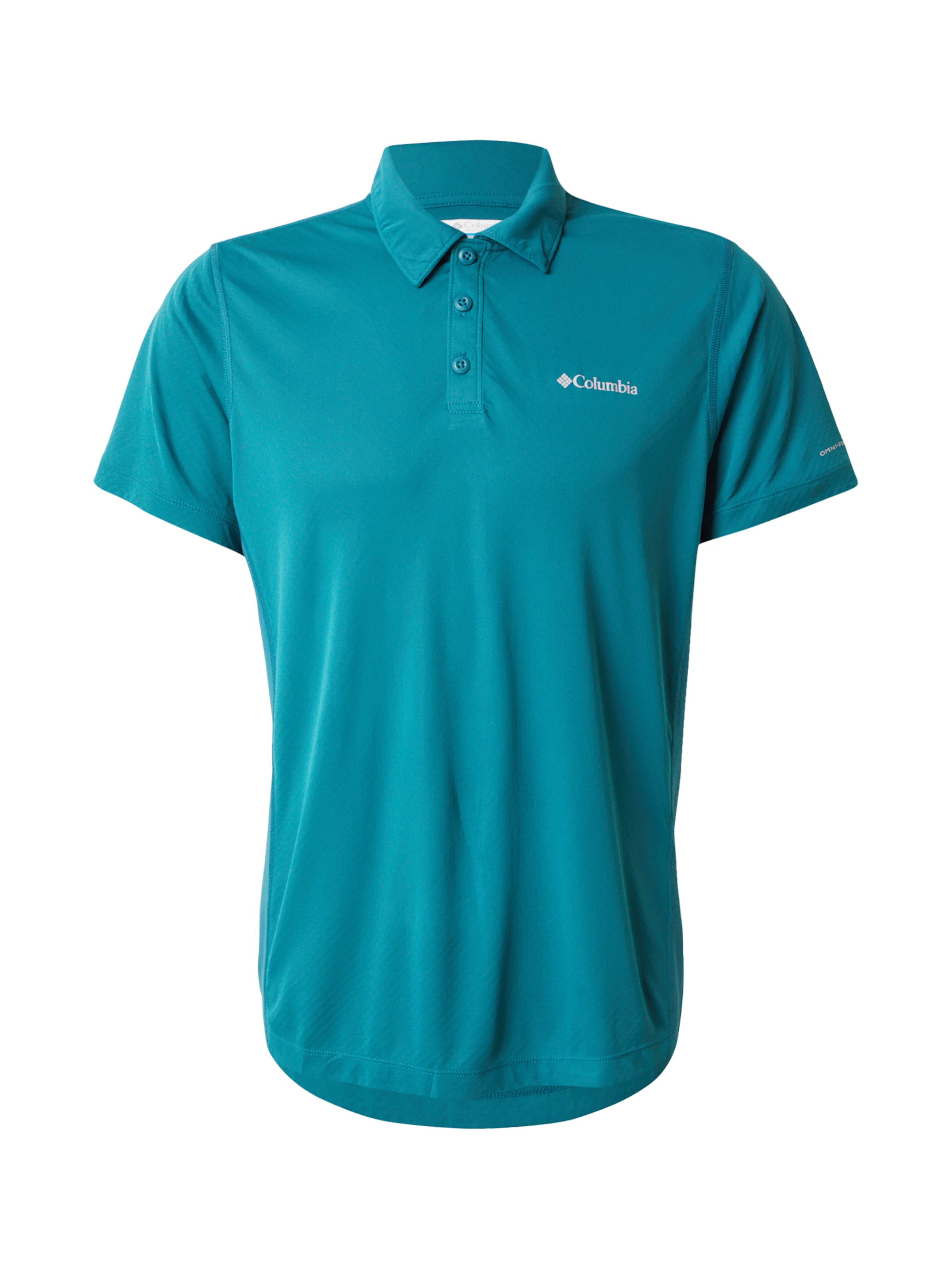 COLUMBIATehnička sportska majica 'Zero Rules' - zelena boja: prednji dio