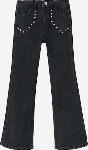 MANGO KIDS Levenevä Farkut värissä musta: etupuoli