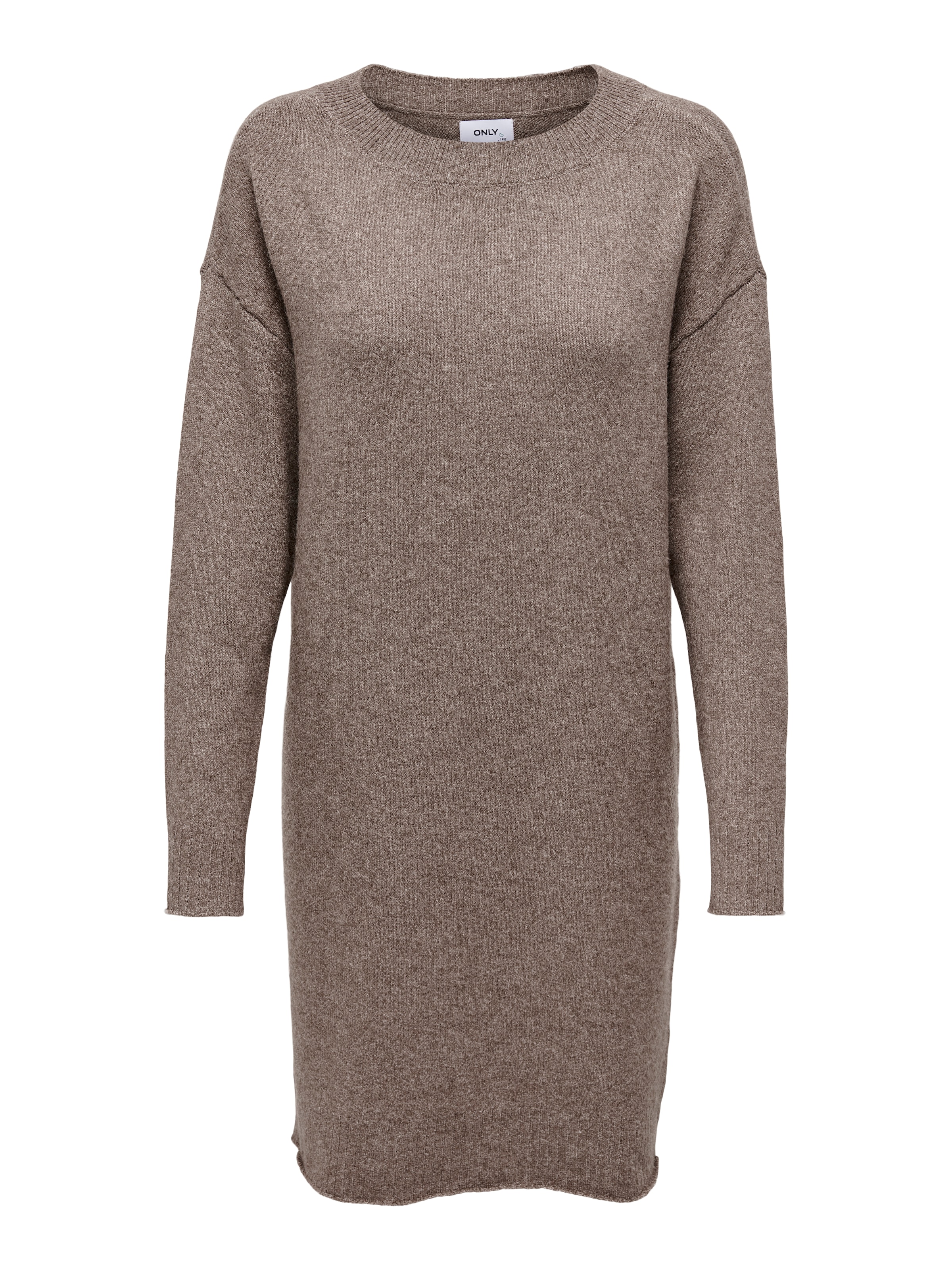 Only Petite Kötött ruhák 'ONLRICA' - barna: elől