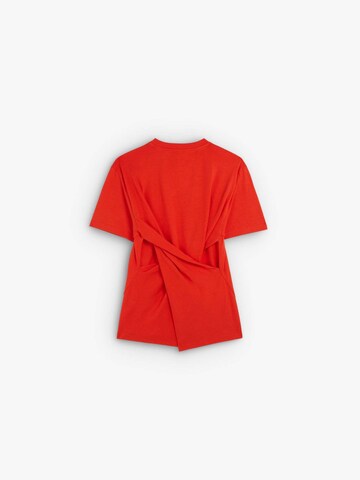 T-shirt 'Back Knot' Scalpers en orange