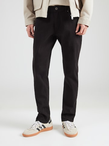 JACK & JONES Slimfit Nadrág 'JPSTGLENN DYLAN' - fekete: elől