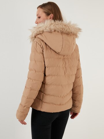 Veste d’hiver LELA en marron