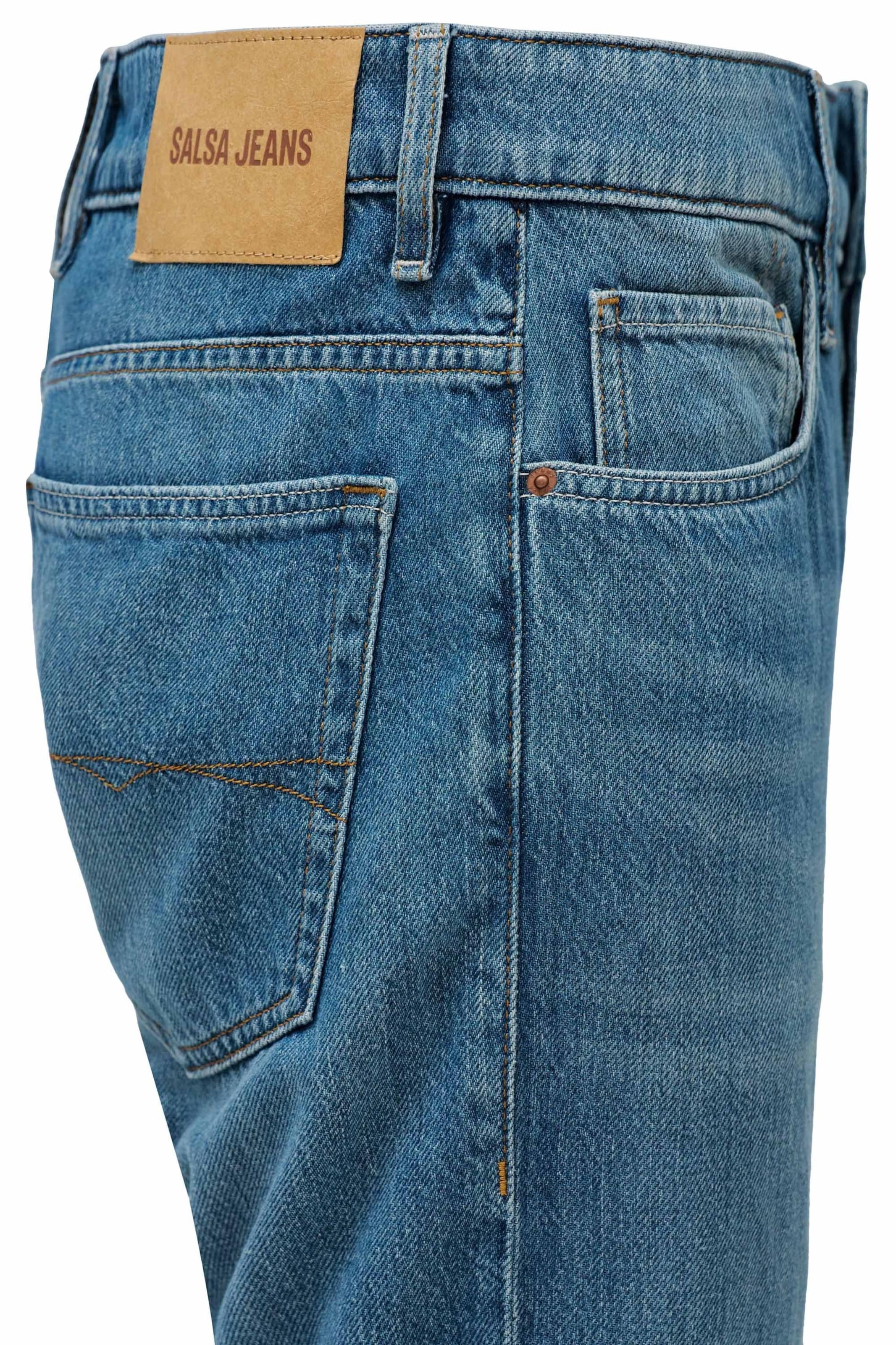 Salsa Jeans Regular Jeans in Blauw