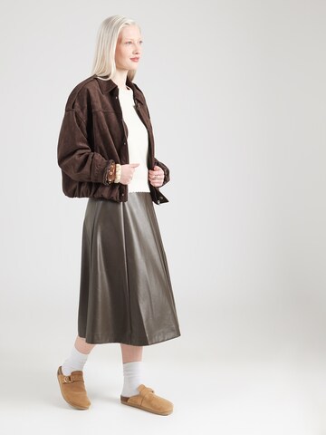 NÜMPH Pulóver 'BIR SOLID' - bézs