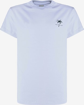 BLUE EFFECT - Camiseta en blanco: frente
