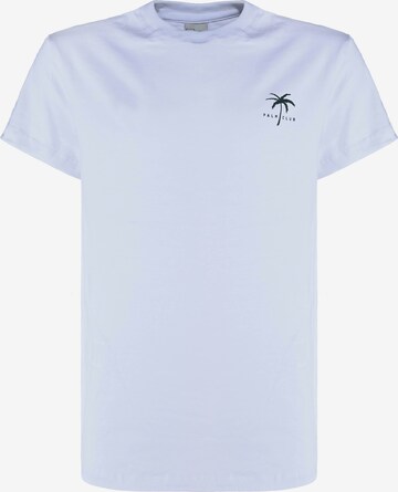 T-Shirt BLUE EFFECT en blanc : devant