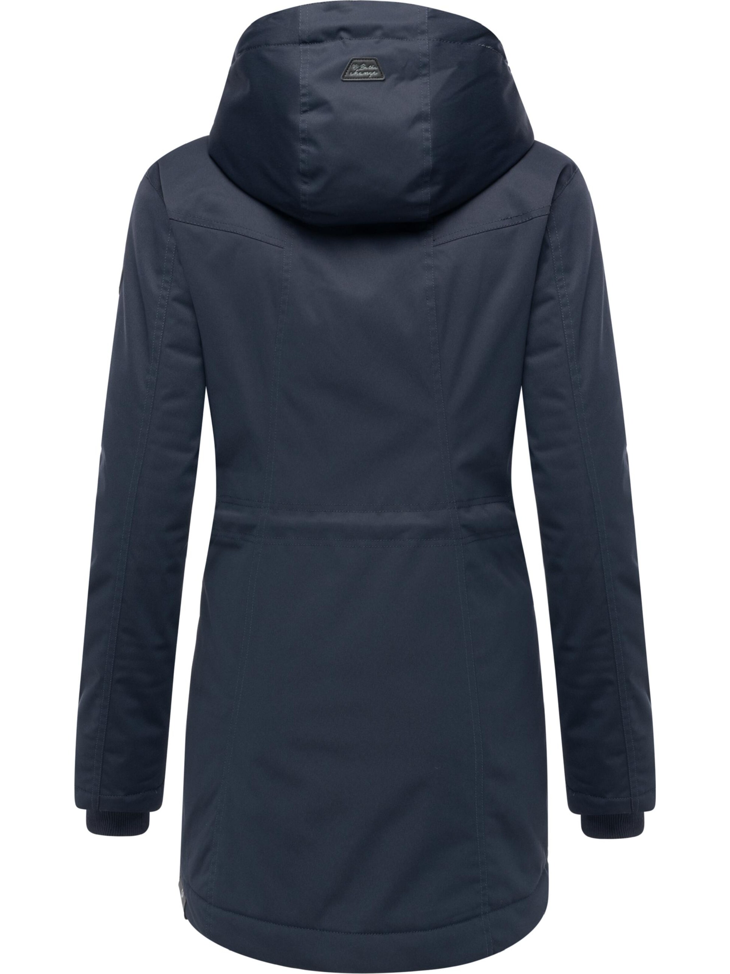 Ragwear Wintermantel 'Ellsa' in Blau