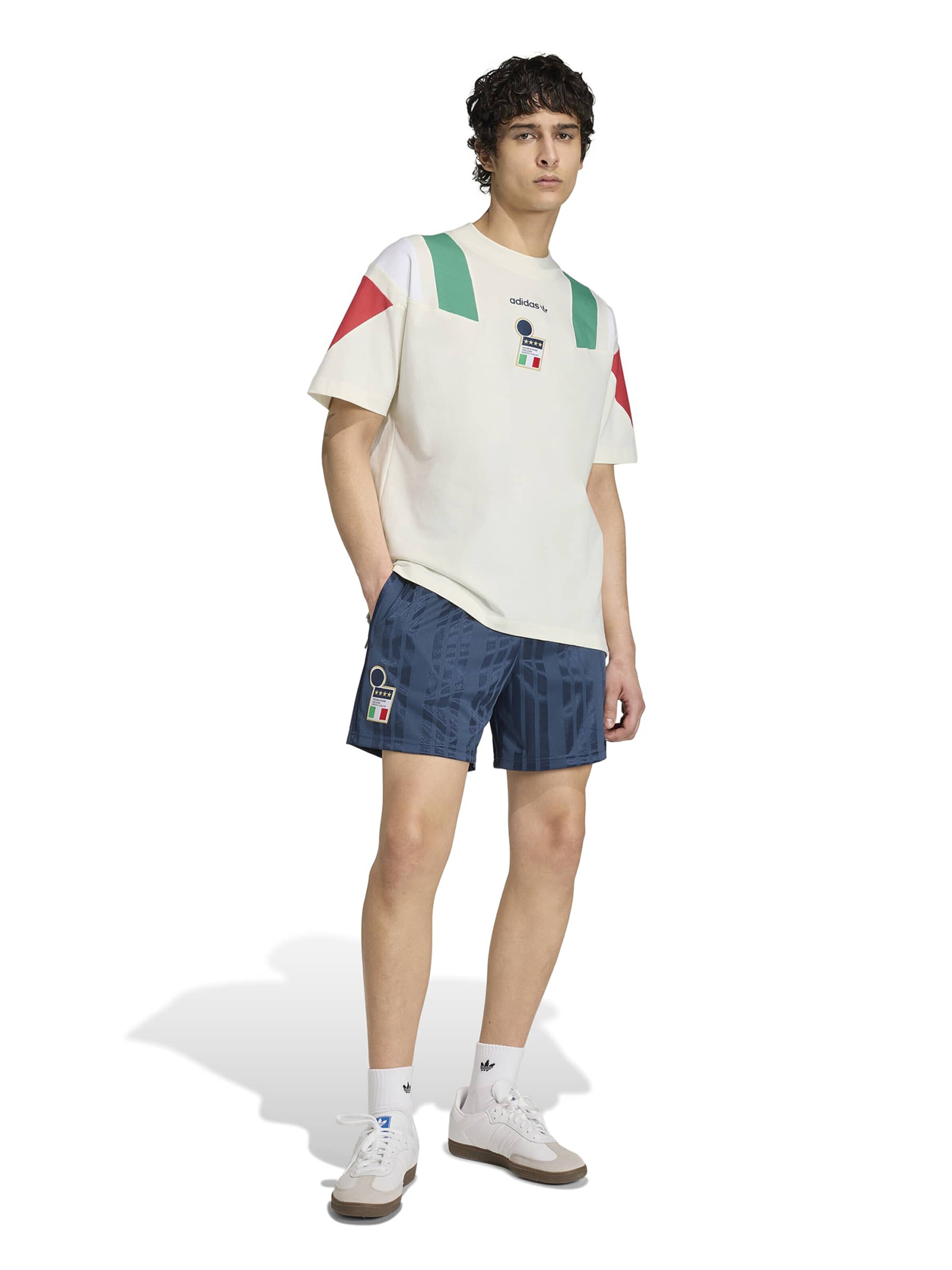 ADIDAS PERFORMANCE Toiminnallinen paita 'FIGC EQT' värissä valkoinen