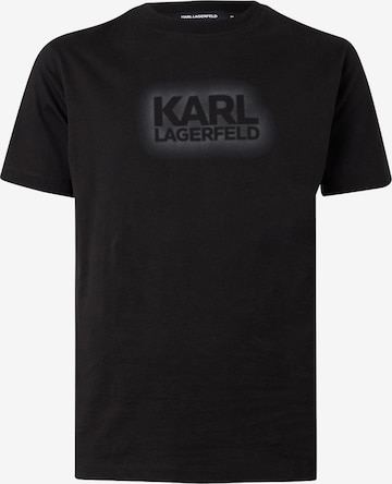 Karl LagerfeldMajica - crna boja: prednji dio