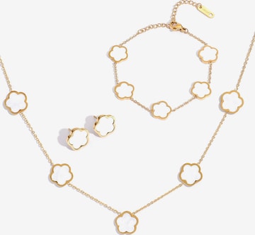NTHIRTYTHREE Jewelry Set in White: front
