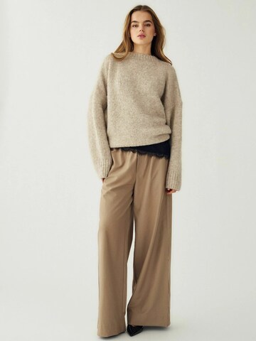 Pull-over ' N-Monika Knit ' Noella en beige