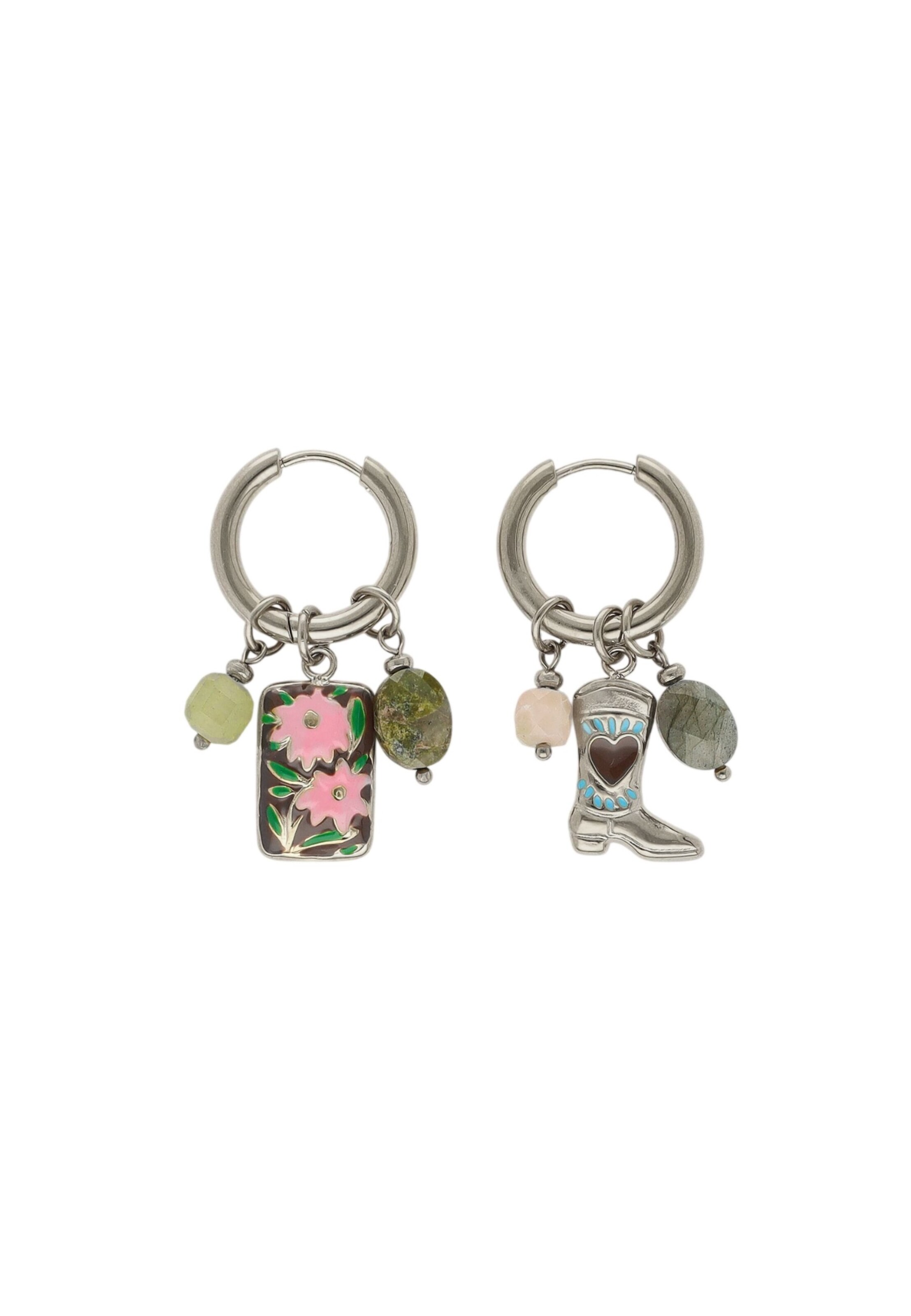 Boucles d'oreilles My Jewellery en argent : devant