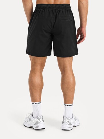 Regular Pantalon de sport ' Powerfit Riven ' Smilodox en noir