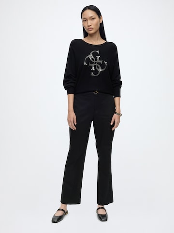 GUESS Sweter 'GEMMA' w kolorze czarny