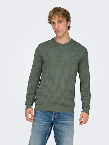 Only & Sons - Jersey 'ONSBerry' en gris