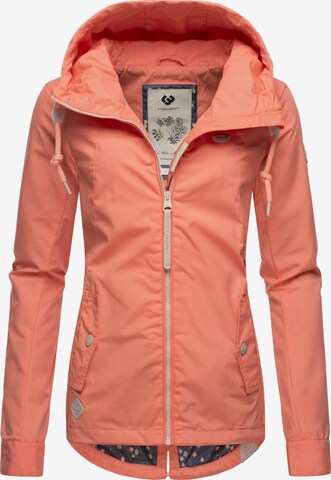 Ragwear Funkcionalna jakna 'Monade' | oranžna barva: sprednja stran