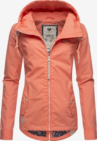 Ragwear Performance Jacket 'Monade' in Orange: front