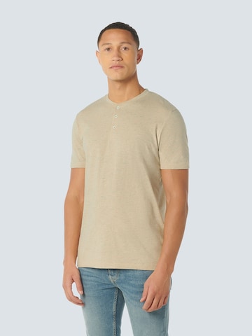 T-Shirt 'Granddad' No Excess en beige : devant