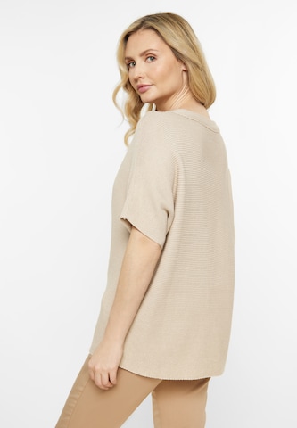 Pull-over Usha en beige