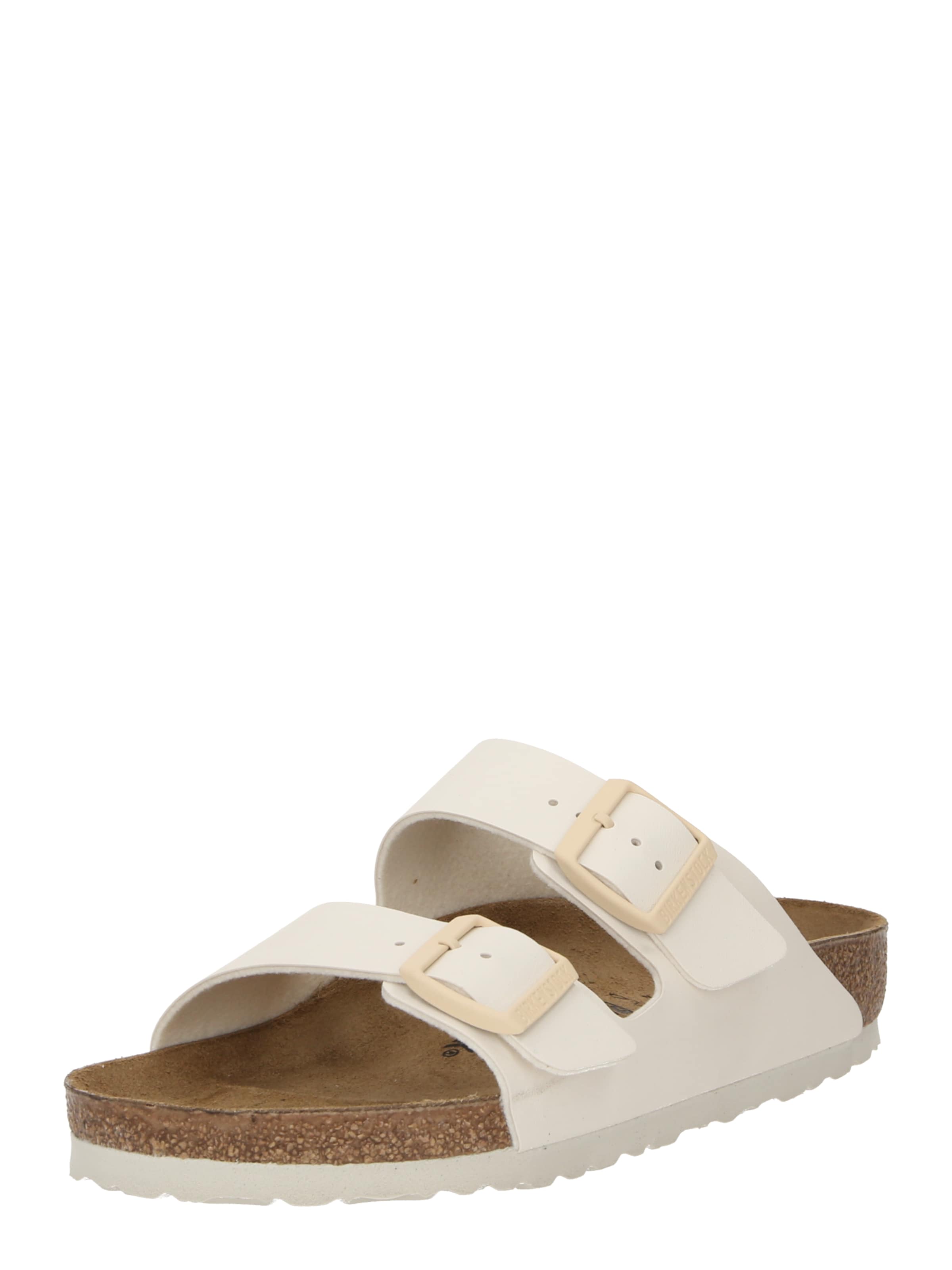 BIRKENSTOCK Muiltjes 'Arizona' in Wit: voorkant