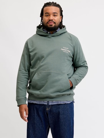 Jack & Jones Plus - Sudadera 'JORNORREBRO' en verde: frente