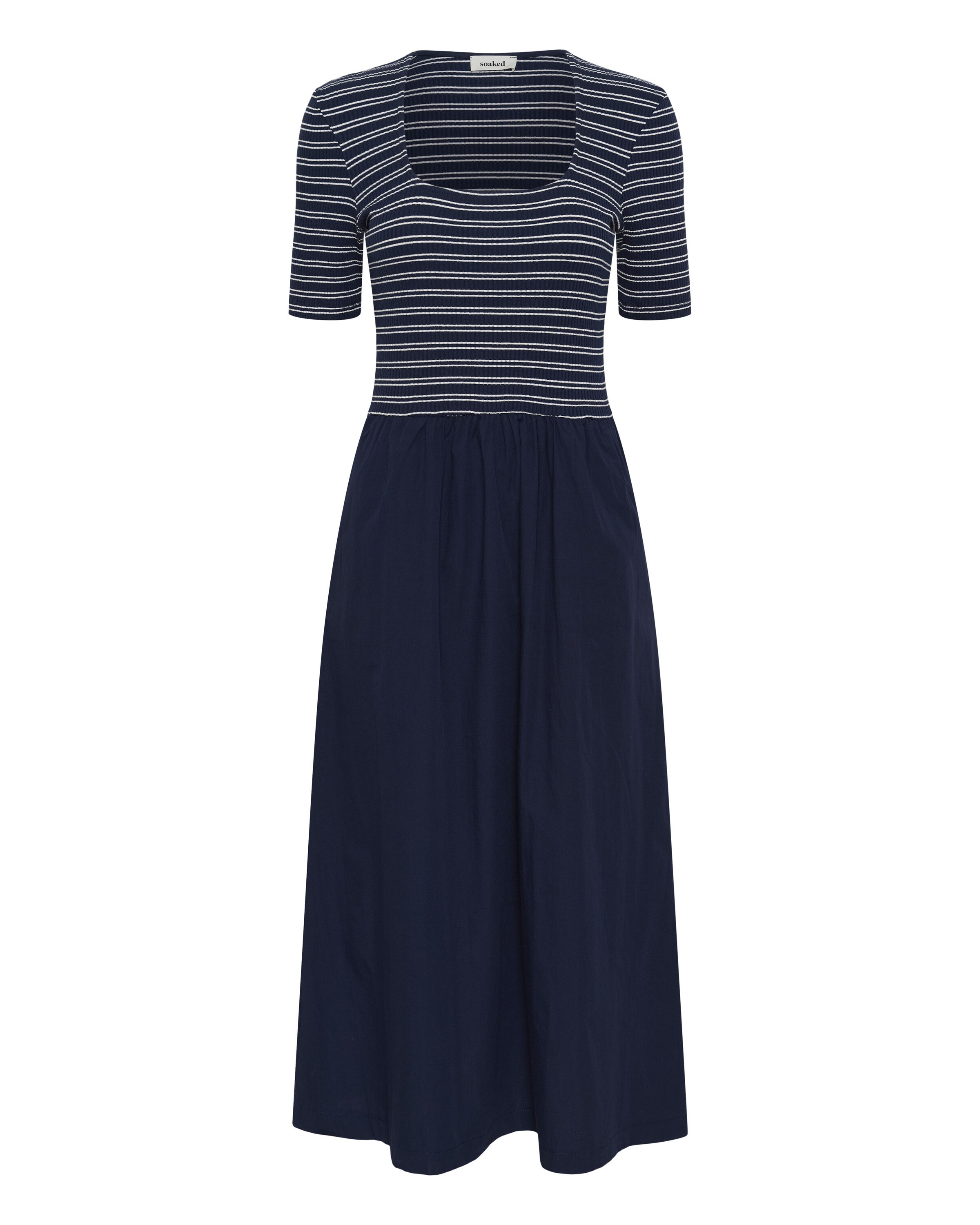 SOAKED IN LUXURY Dress 'SLSimone' in Black: front