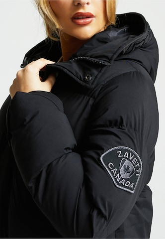 Manteau d’hiver 'Alora' Zavetti Canada en noir