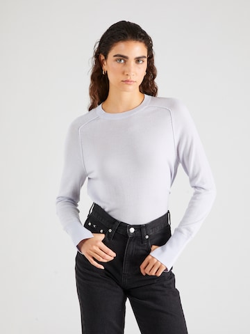 Pull-over Calvin Klein en bleu : devant