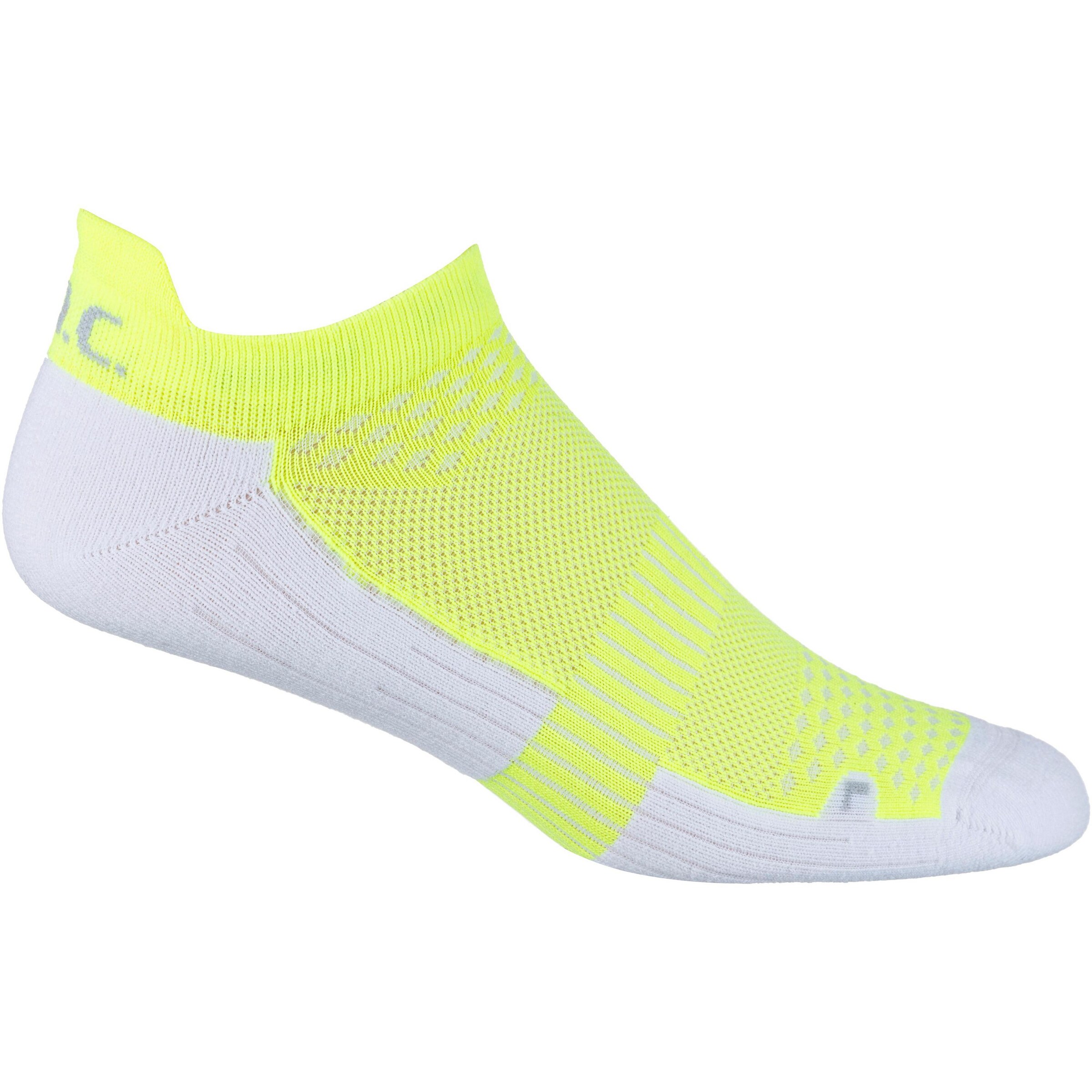 P.A.C. Athletic Socks 'BK 1.2' in Yellow