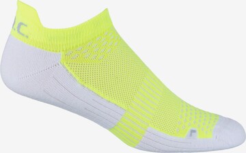 P.A.C. Athletic Socks 'BK 1.2' in Yellow
