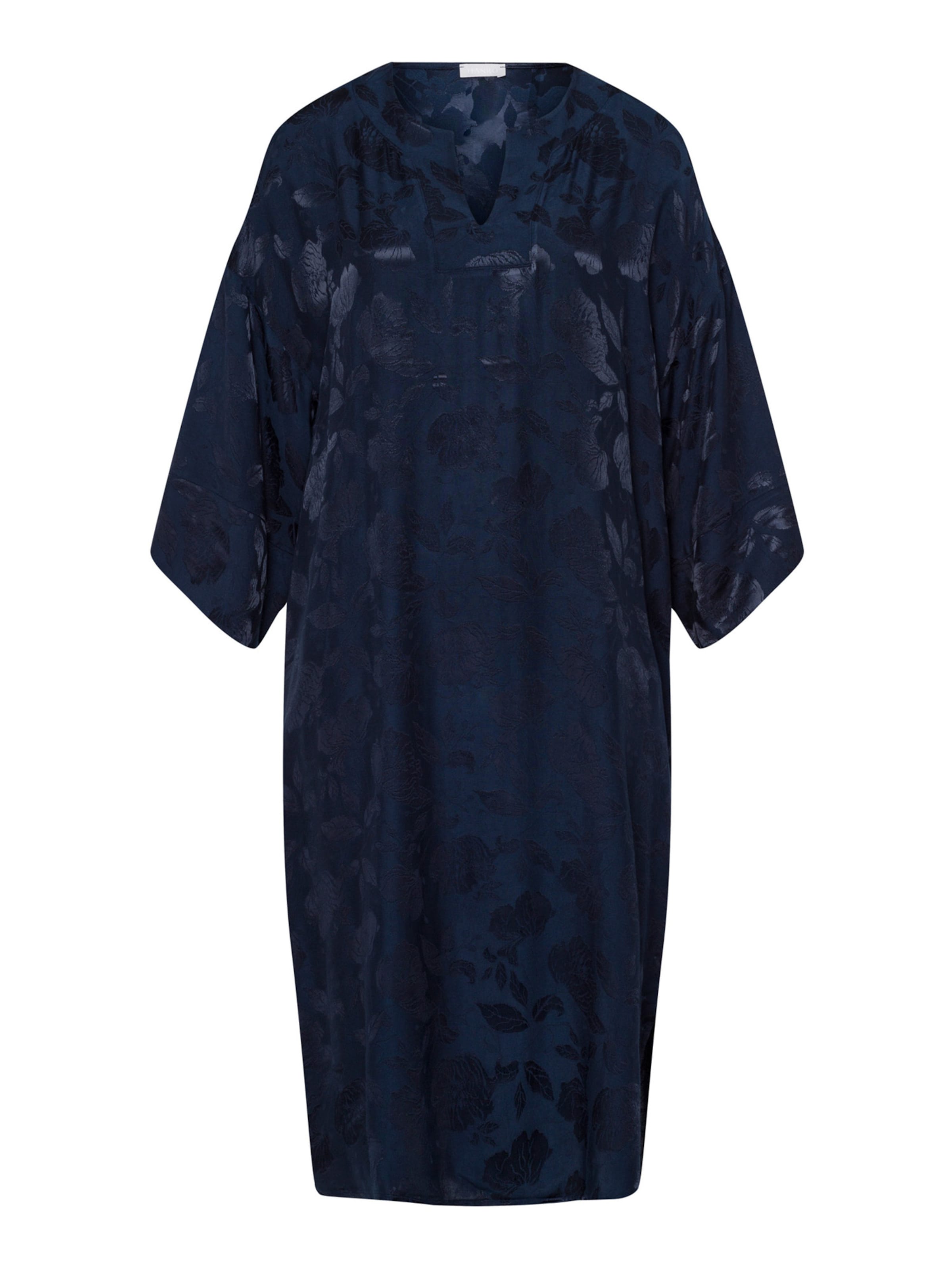 Chemise de nuit ' Valene ' Hanro en bleu : devant