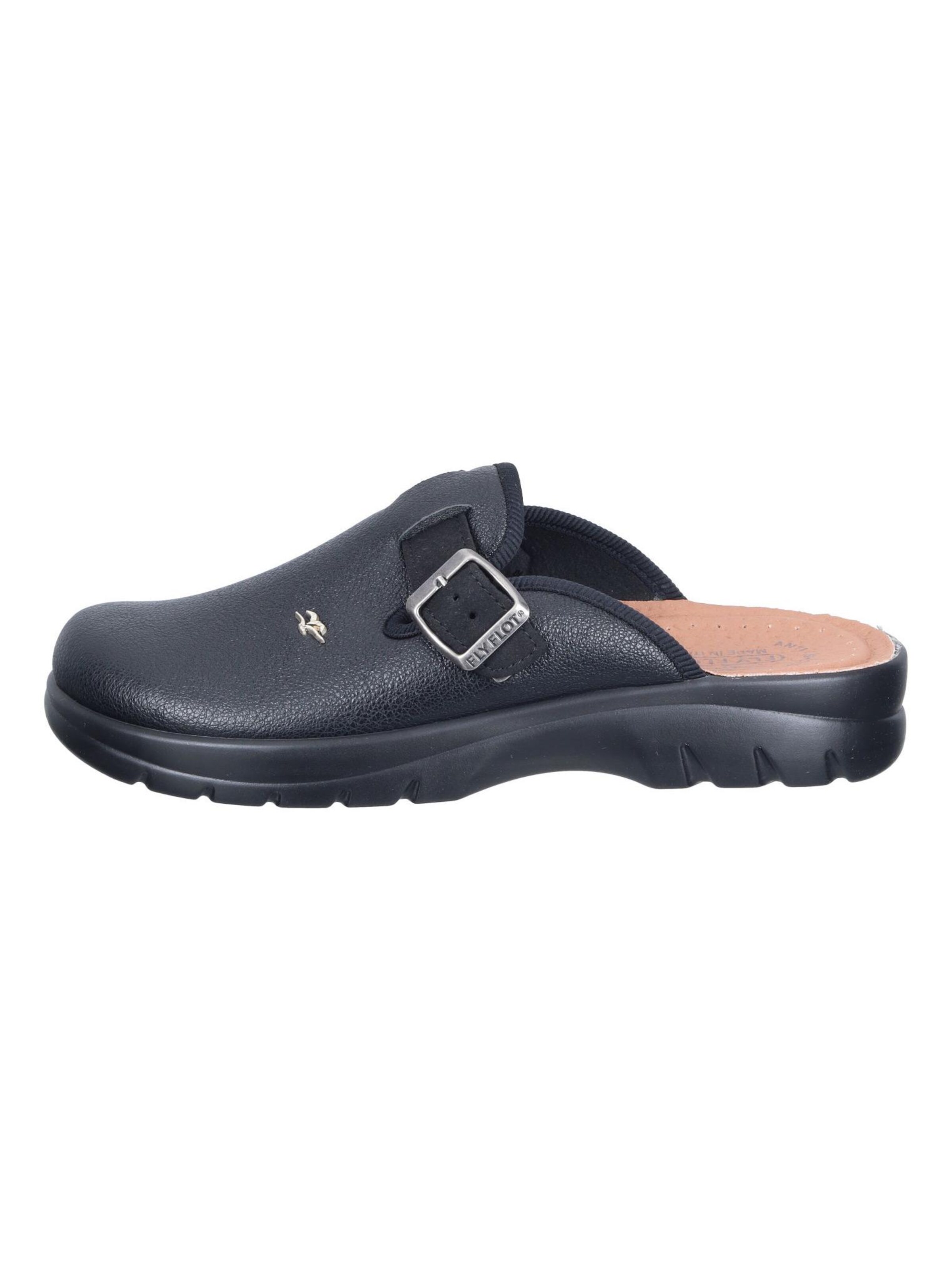 FLY FLOT Clogs in Black