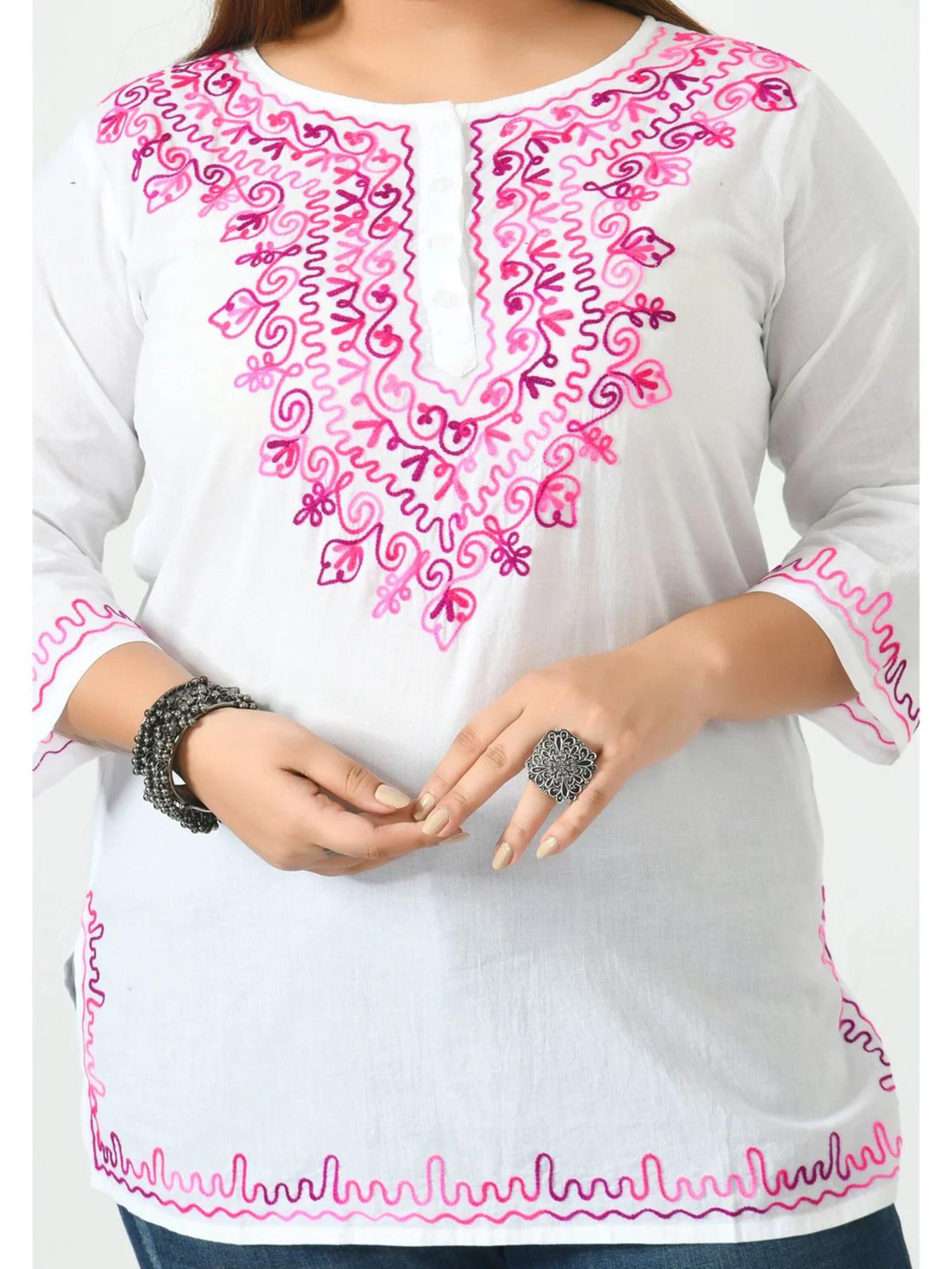 PfauGermany Oversized Shirt 'Regular' in White