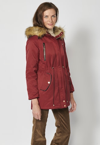 Parka di mezza stagione di KOROSHI in rosso