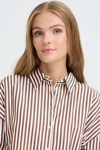 T-shirt ICHI en marron