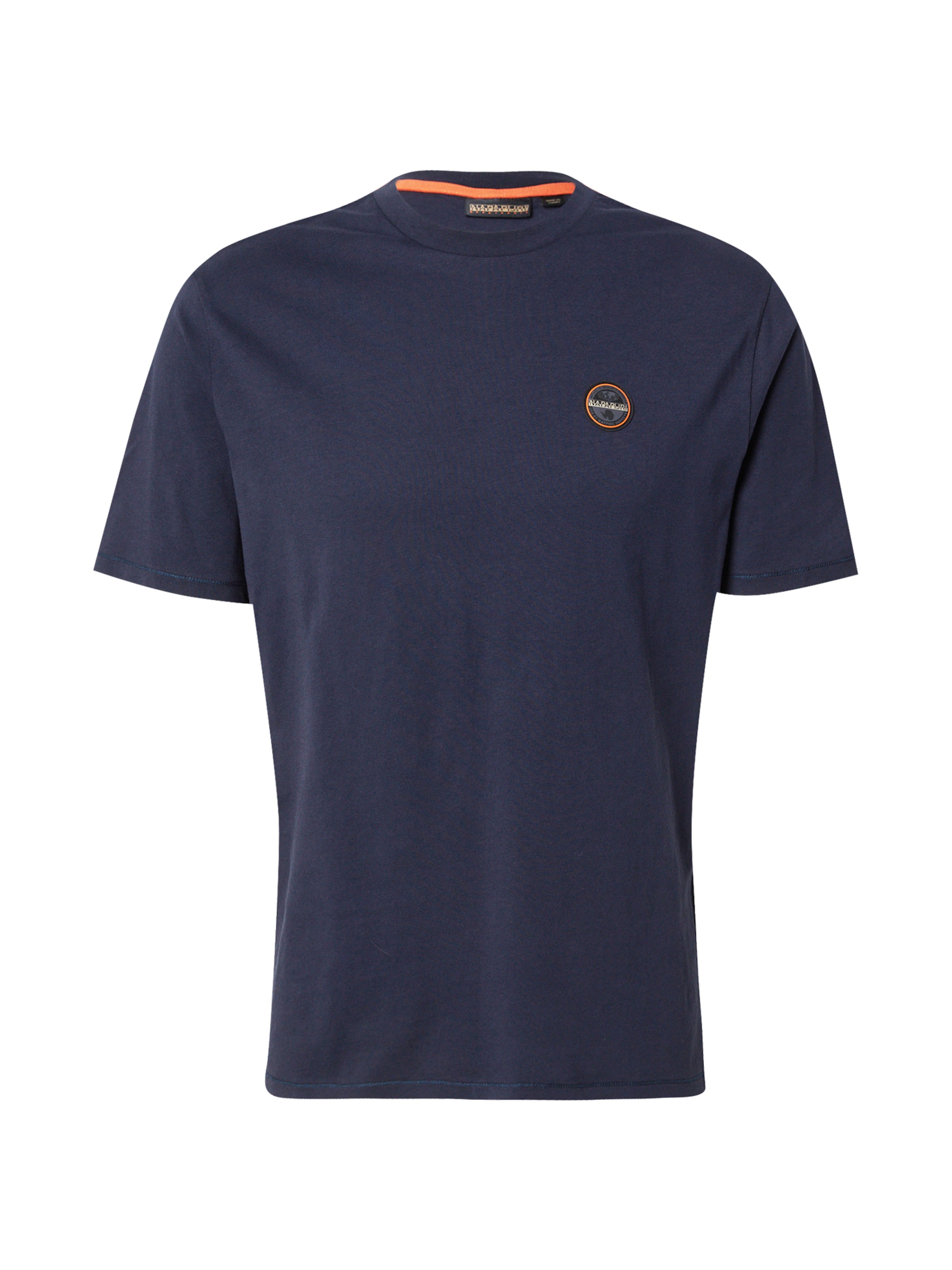 NAPAPIJRI Shirt 'S-BADGE' in Blue: front